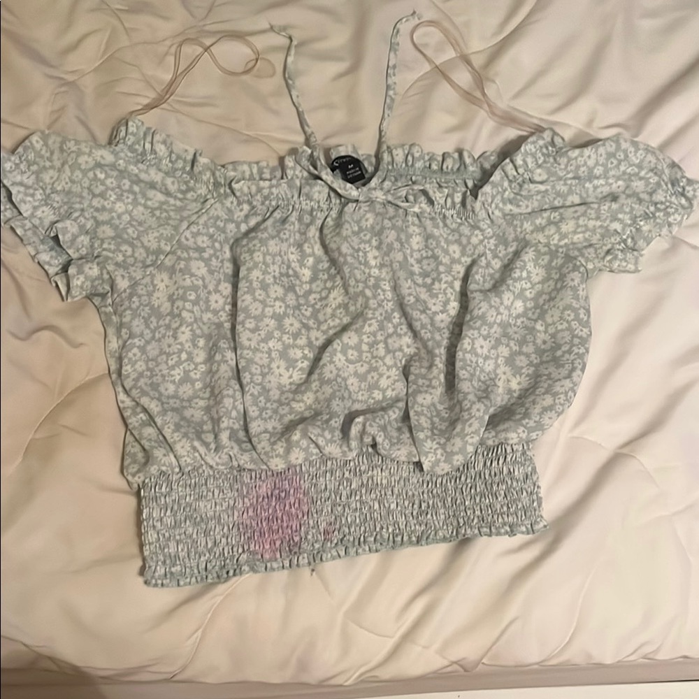 Floral Off-Shoulder Top